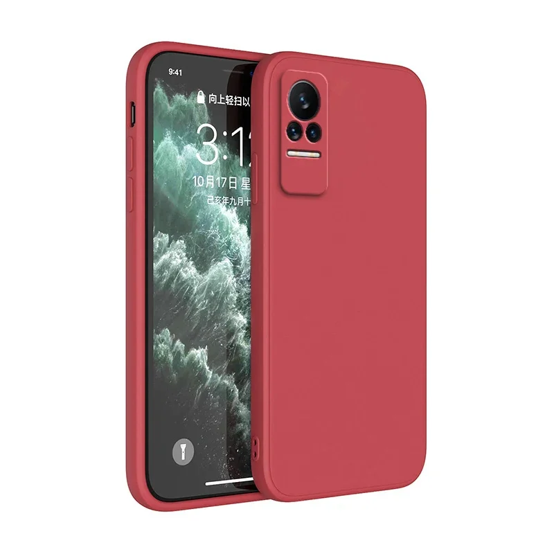 Deluxe Liquid Silicone Shockproof Soft Case - Classic Luxury