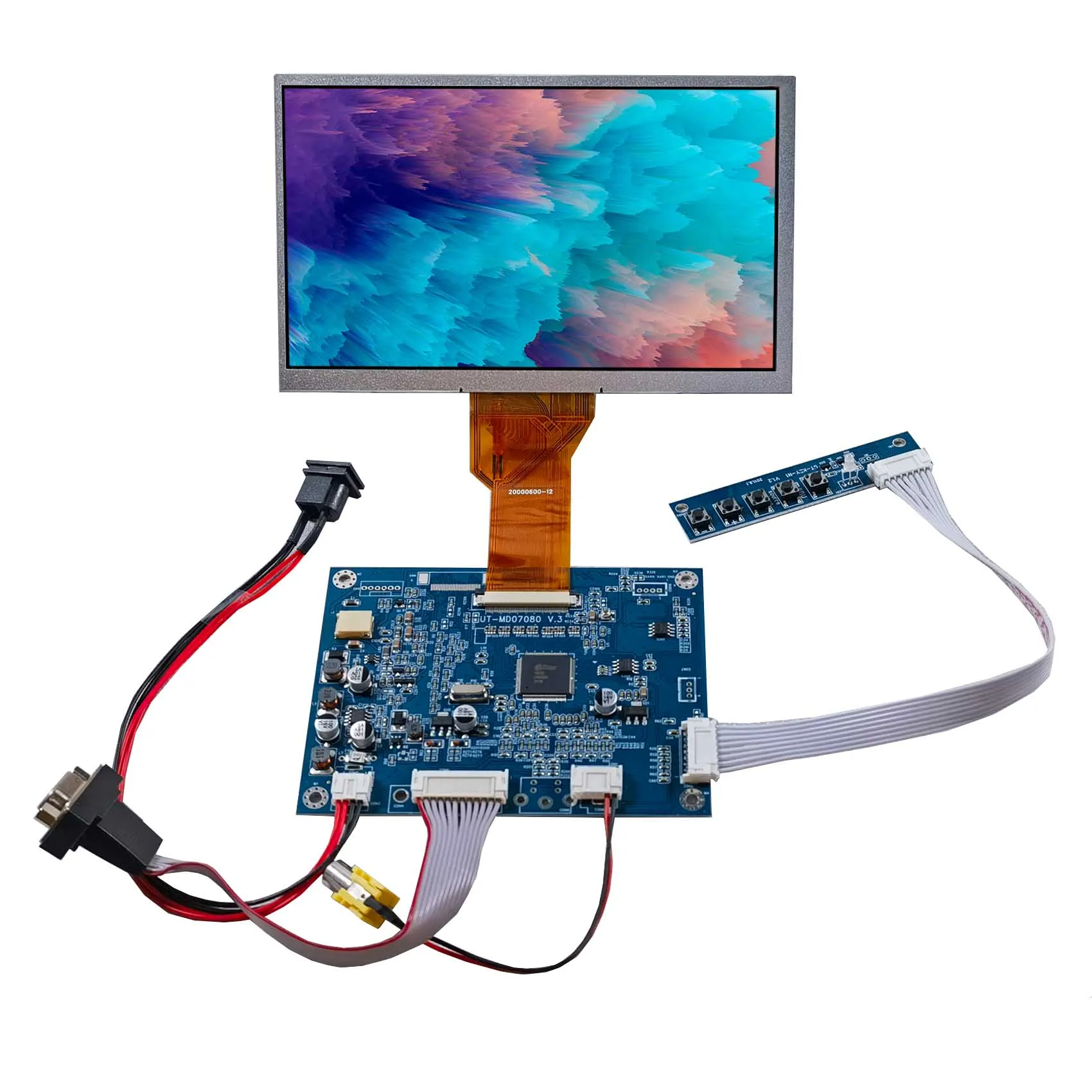 6.5인치 7인치 AT065TN14 AT070TN92 800x480 LCD용 VGA AV LCD 컨트롤러 보드