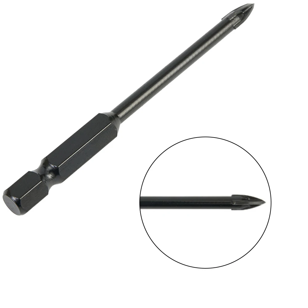 Multifunctional Triangle Drill Bit Glass Ceramic Vitrified Brick Full Tile Wall  Carbide Lithium Hand  Bench Drill