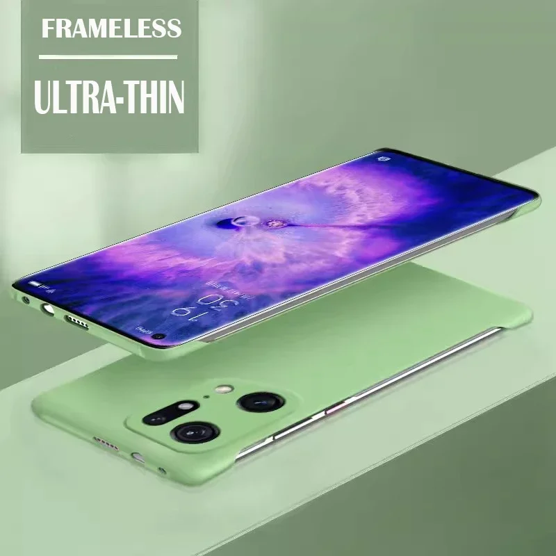 Luxury Solid Candy Color Frameless ShockProof Ultra-Thin Back Cover Case