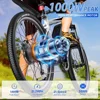 Electric Bike for Adults, 26'' 1000W Peak Ebike, Adjustable Stem, Fenders, Lockable Suspension Fork, 21-Speed 2