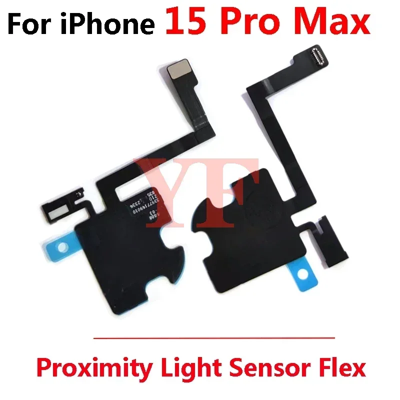 Cavo Flessibile Con Altoparlante E Sensore Di Prossimità Per IPhone 15 Serie – Nero, Nuovo