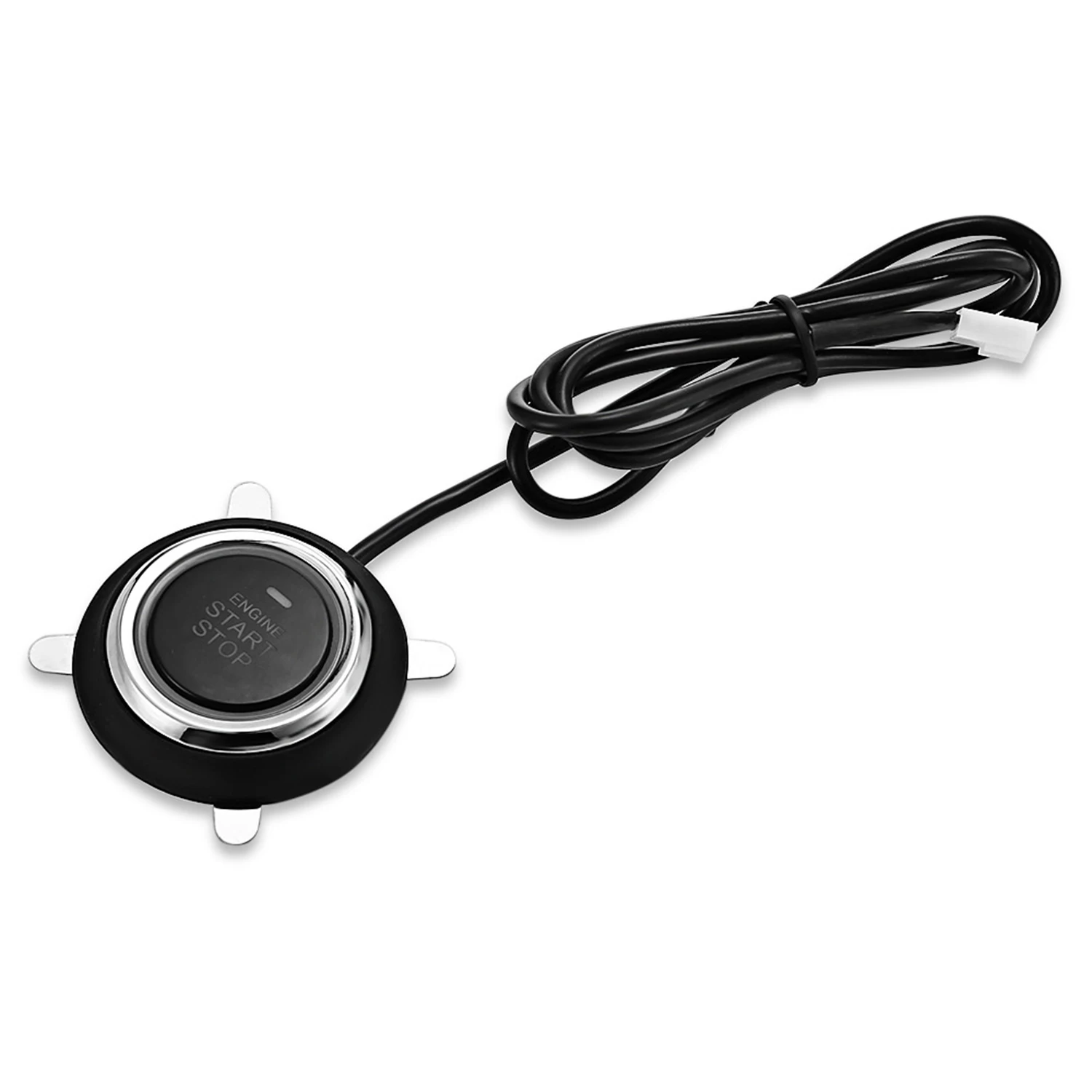Universal 12V Car Alarm Remote Start Keyless Push Start System Auto Car Keyless Entry System Stop Engine Parts