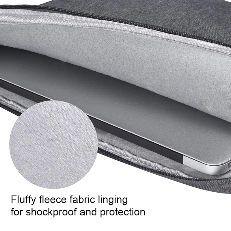 Denim Waterproof Laptop Sleeve with Inner Bladder Protection