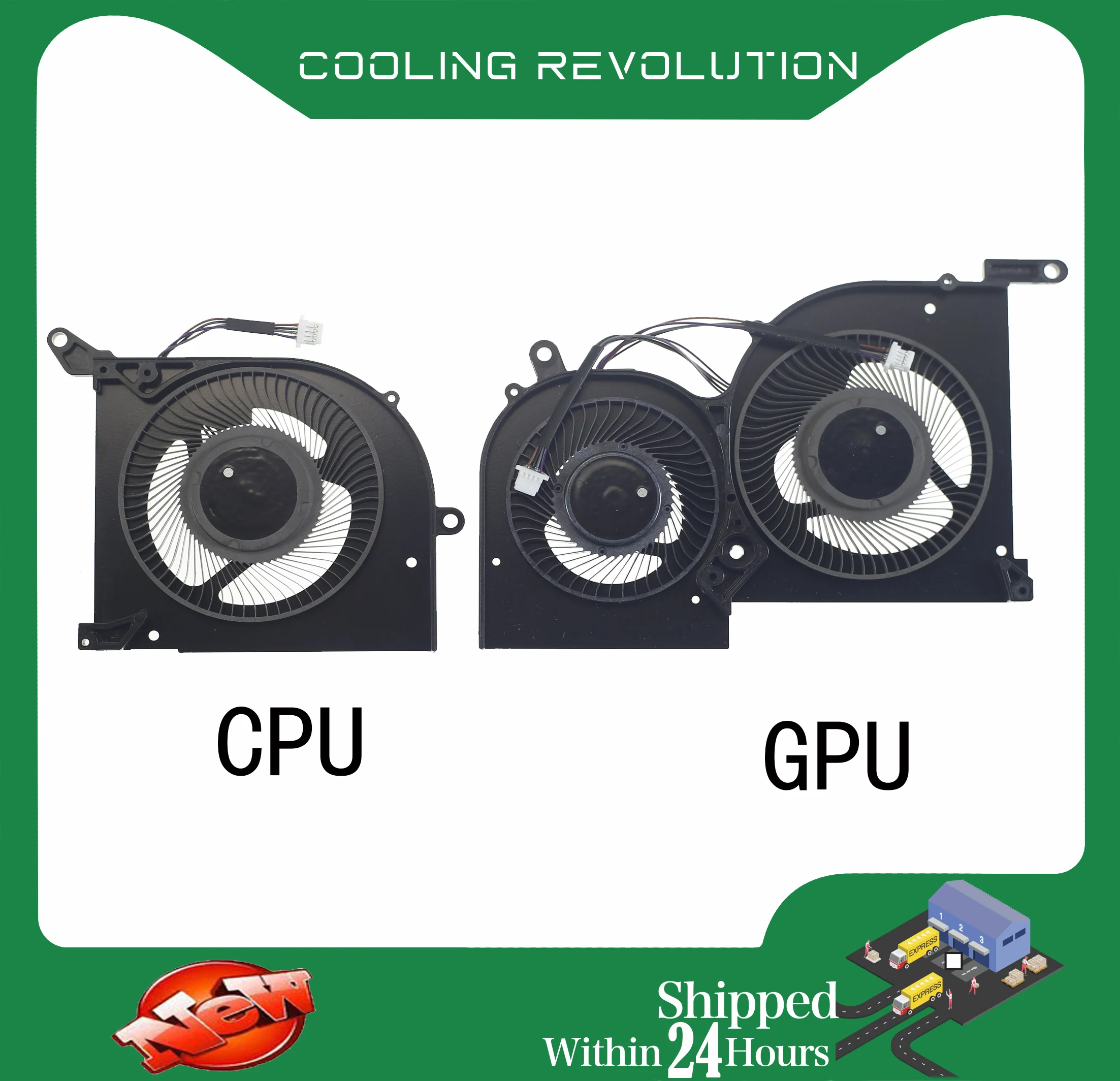 Laptop Cpu Gpu Ventilador de Refrigeração 4pin Msi Gs66 Discrição Bs5005hs-u4q Bs5005hs-u3j Dc5v Ms16v4 16v4 - Imagem 2