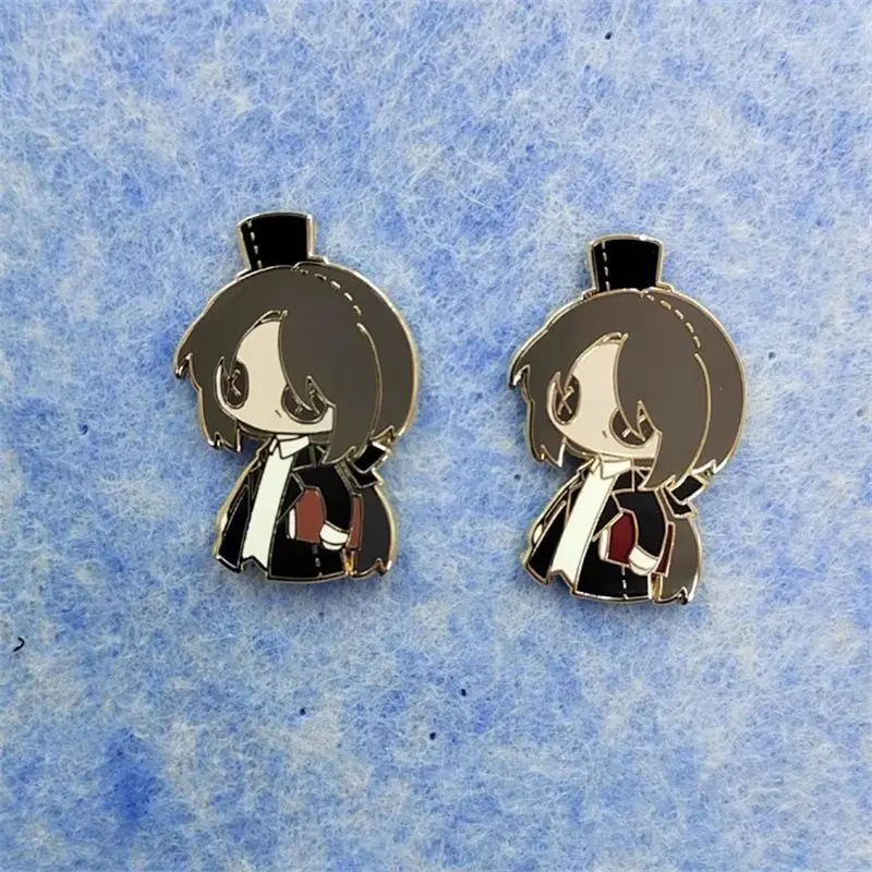 미스터리 핸드 퍼펫 시리즈의 마스터 Cat Bug Akz Audrey Leonard Night Goddess Metal Micro-Chapter Brooch