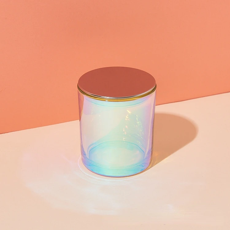 Jars for Candles Colored Transparent Candle Cup Candle Pot Home Decoration Homemade Cup Glass