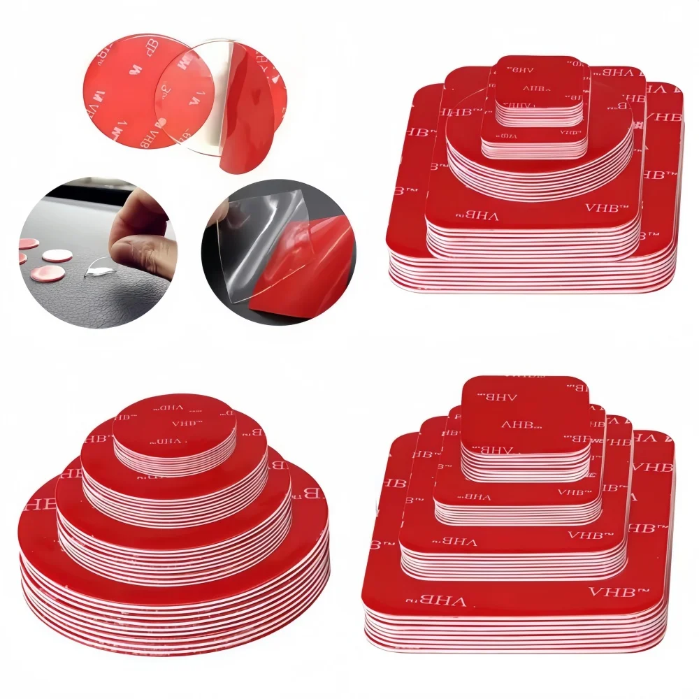 Transparent Acrylic Double-Sided Waterproof Adhesive Tape - High Temperature Resistant, No-Trace