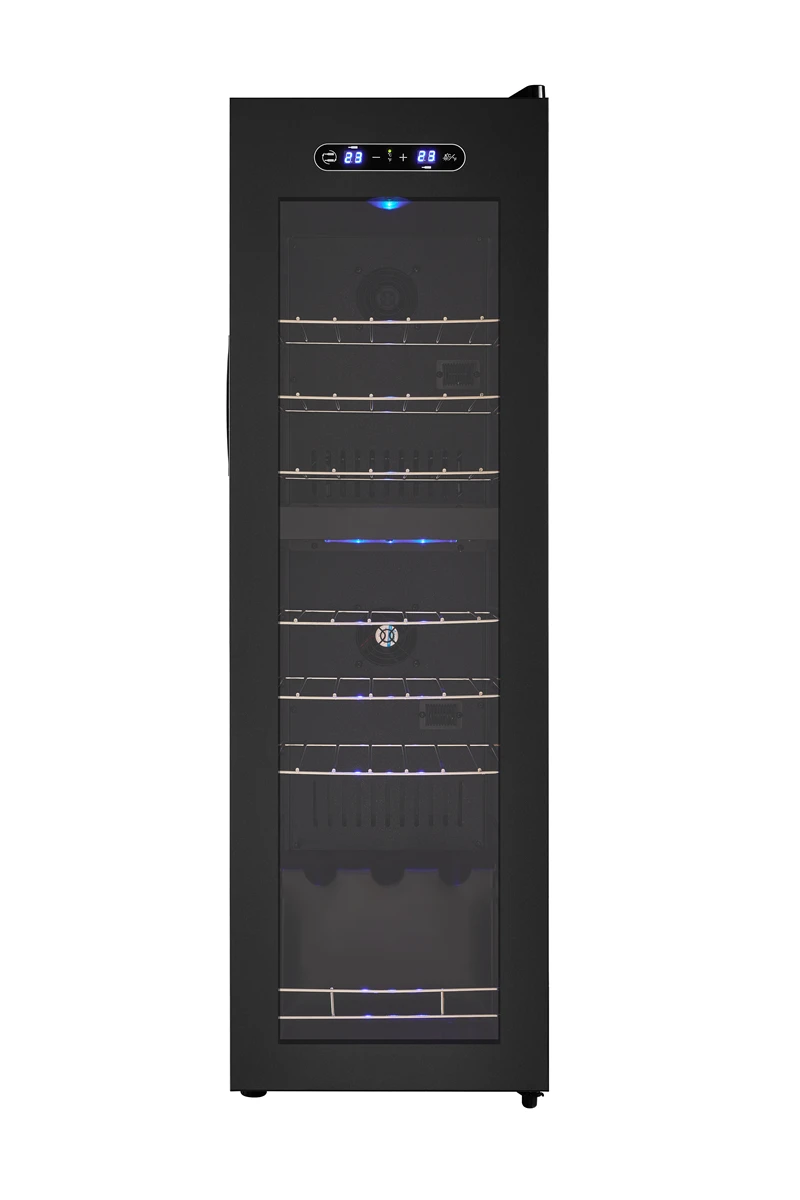 Wine Cooler Dual Zone 80L Wine and Beverage Cooler and Beer Fridge