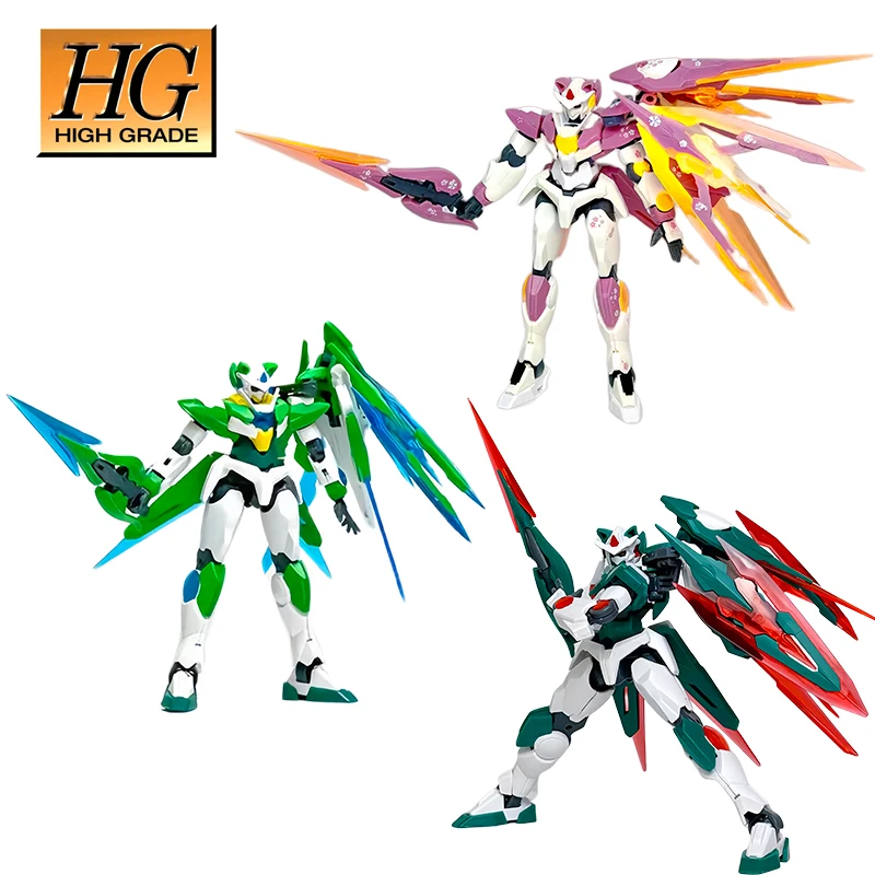 

Gundam Model Jujiang 5501 jj Cat Ears 00q HG1/144 Gundam Assembly Kit Model Ornament Mecha Trendy Figure Toy Boy Gift