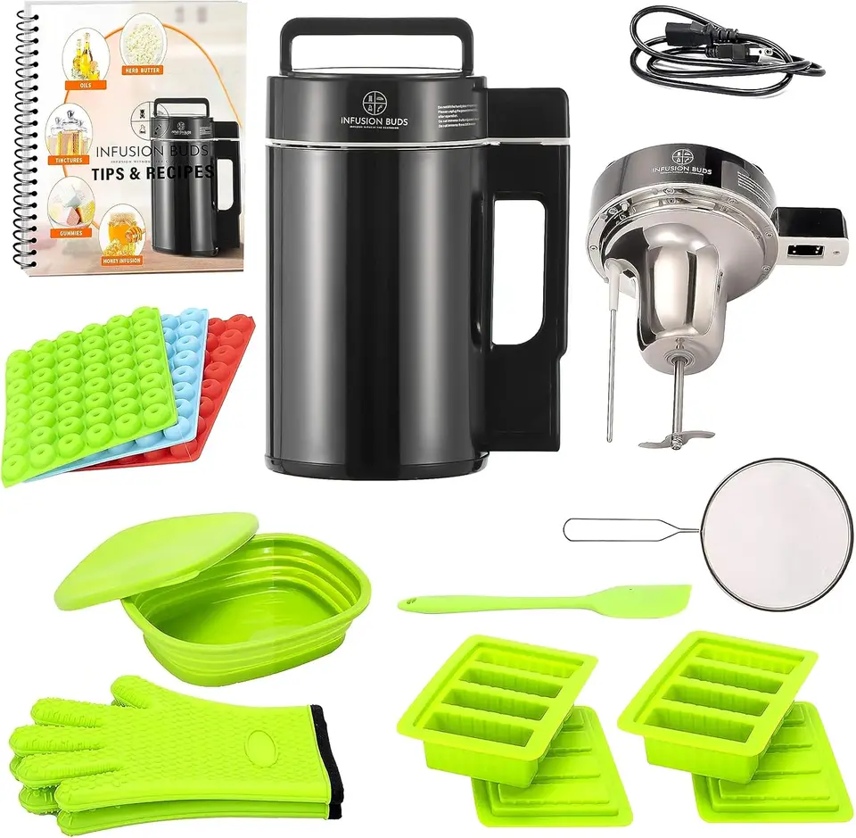 Herbal Butter Infuser with Decarb Box and Accessories