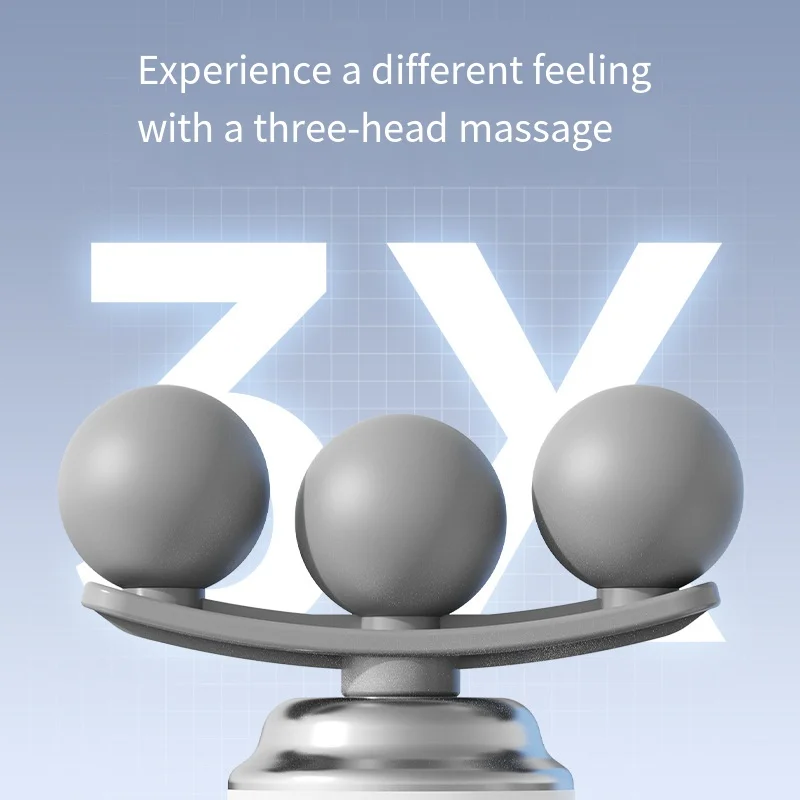 Mini Electric Fascia Gun Multi-Headed Muscle Massager for Home Fitness Relaxing Neck Arm Leg Ideal home fitness mini fascia gun