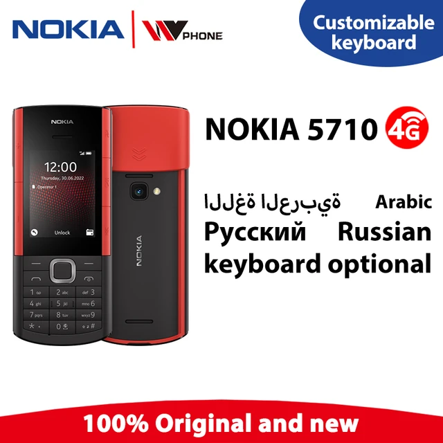 New and Original Nokia 6300 4G Feature Phone Dual SIM KaiOS Wifi  Multilingual 2.4 Inch FM Radio Bluetooth Rugged Mobile Phone - AliExpress
