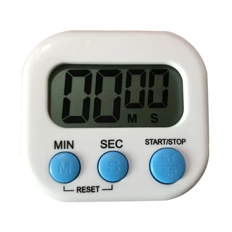 Mini Digital Kitchen Timer for Cooking Big Digits Loud Alarm