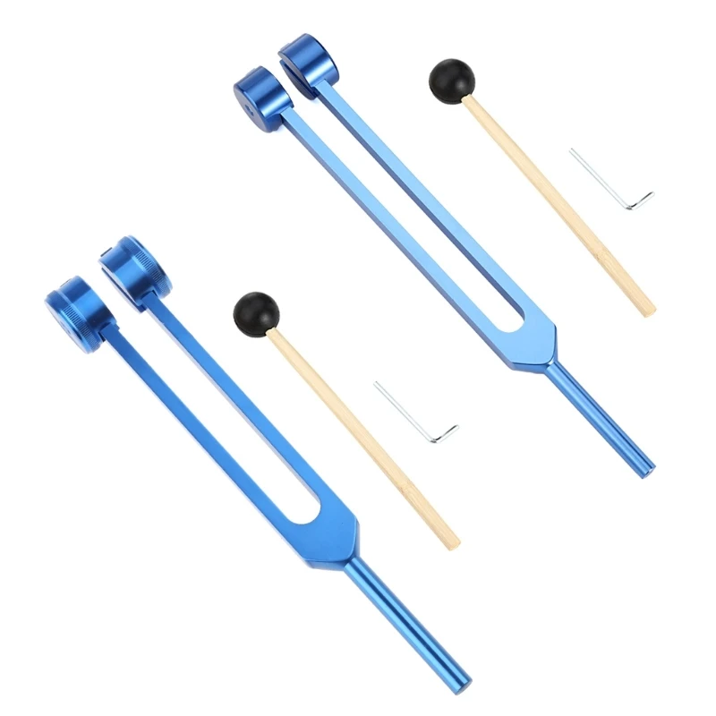 128 Hz Tuning Fork with Beautiful Appearance Adjustable Medical Tuning Fork