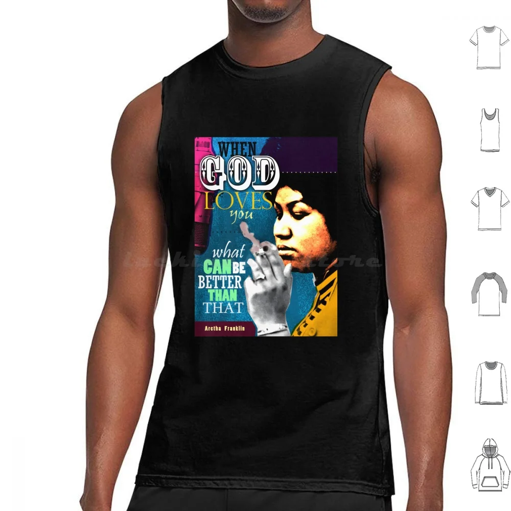 Aretha Franklin Inspirational Quote Canotte Classiche Gilet Senza Maniche Aretha Franklin Inspirational Quote Classic