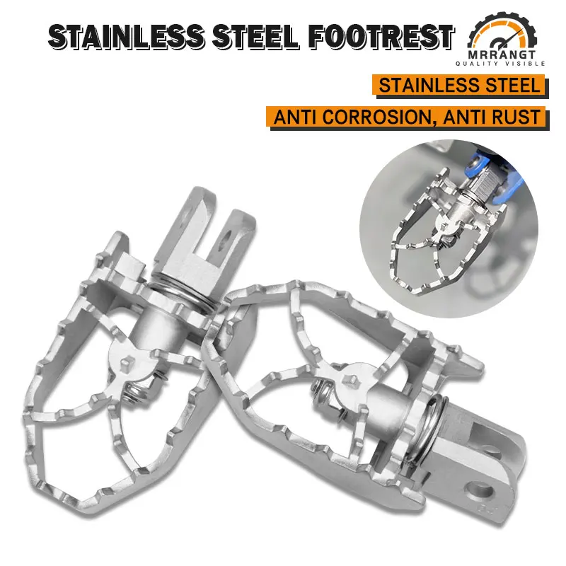 

Front Footrests Foot Rests Pegs Pedal For Suzuki GW250 INAZUMA 11-21 V-Strom 250 650 1000 DL250 650 1000 V-STROM DL1050/XT 17-21