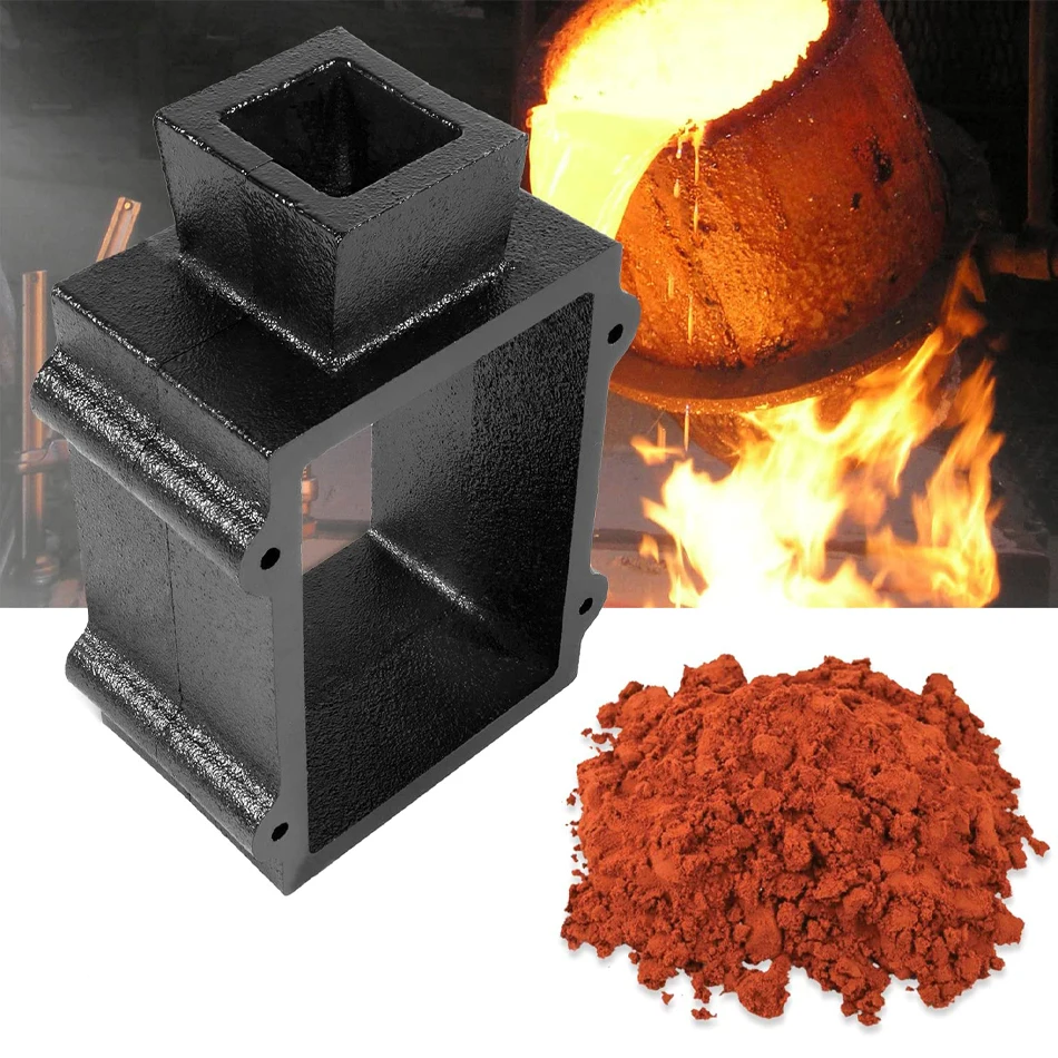 TML Blacksmith Cast Iron 2Part Flask Mold Frame for Sand Casting