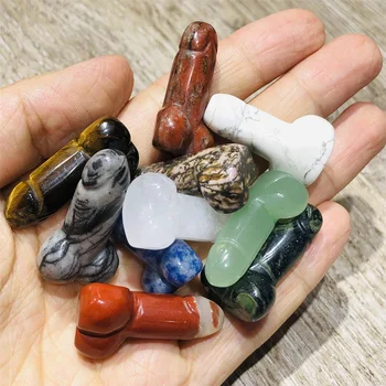 Funny Penis Gemstones Crystal Stone 3.2cm 4