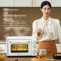 10L 20L Smart Pizza Electric Oven Kitchen 1400W Multifunctional Microwave Mini-oven Household Durable Timing Baking BBQ Bread 1