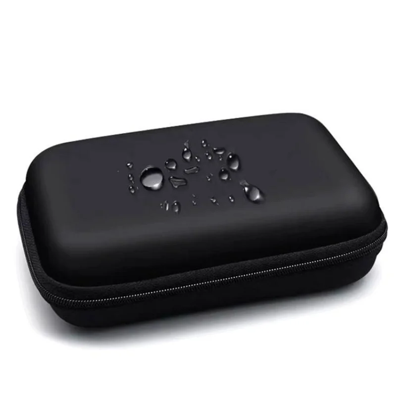 Miyoo Mini Plus Bag 용 3.5 인치 레트로 핸드 헬드 비디오 게임 콘솔 Miyoo Mini + 휴대용 미니 가방 용 블랙 케이스 방수