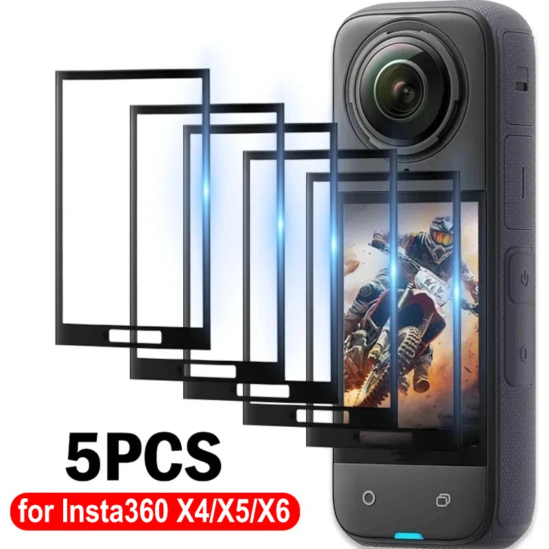 Premium 3D Curved Screen Protector Film for Action Video Cameras (1-5 Pieces)