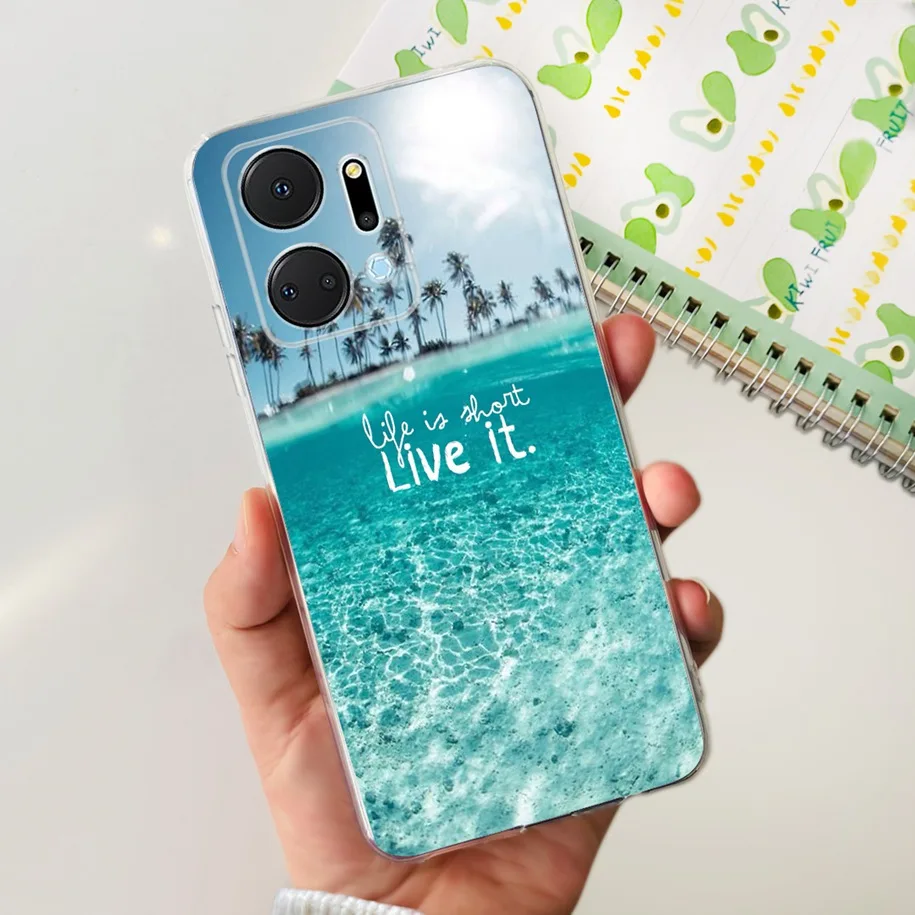 Elegant Silicone Soft TPU Phone Case - Flexible Protective Cover for 6.75-Inch Smartphones