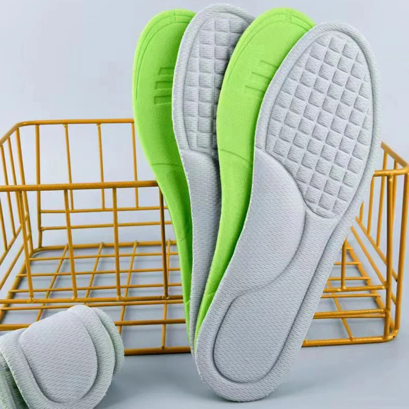thumbnail image 5 of Plantillas de espuma viscoelástica suave para zapatos de hombre y mujer, desodorantes, absorbentes del sudor, masajeadores, plantillas deportivas, suelas ortopédicas para zapatos para correr, 5 of 5