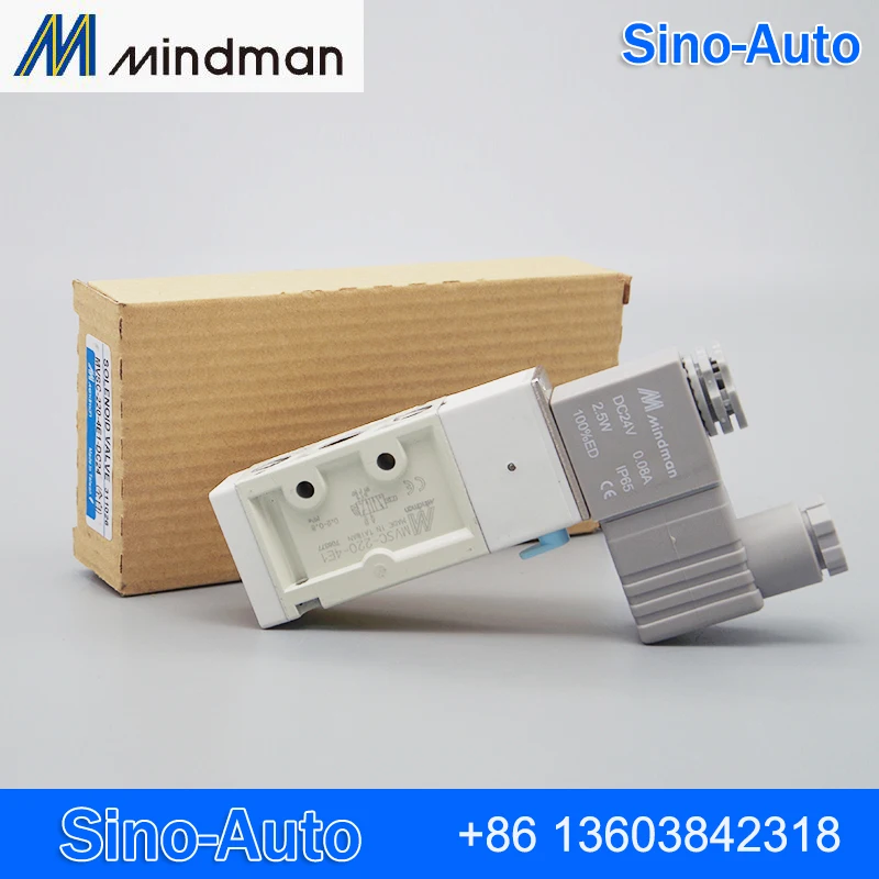 MINDMAN Solenoid Valve MVSC-260-4E2R MVSC-260-4E2C MVSC-260-4E2P AC220 AC110V DC12V DC24V Original Directional Control Valve