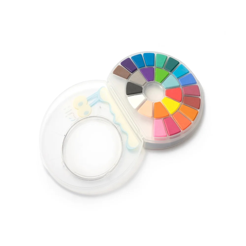 Himi Solid Watercolor Set 24/38 Assorted Colors Portable Powder Gouache