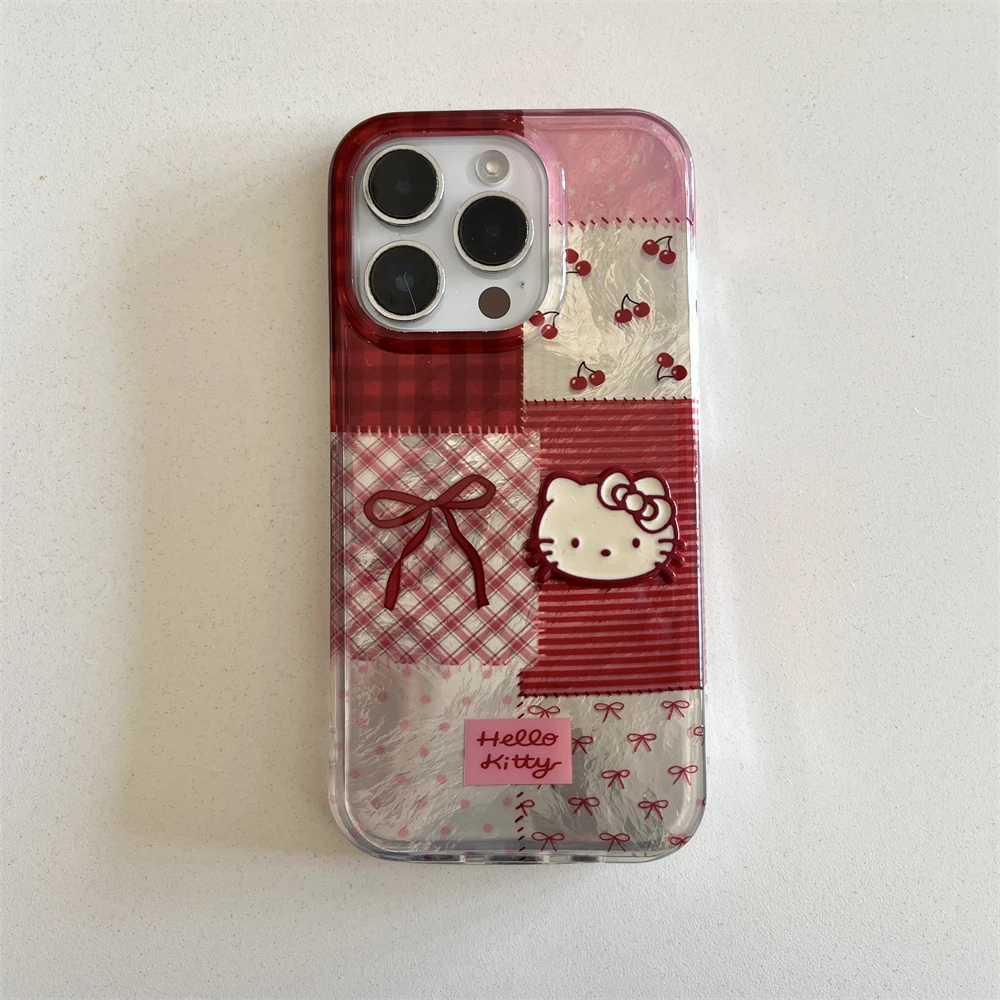 Anti-scratch Hello Kitty luxury case for iPhone 13