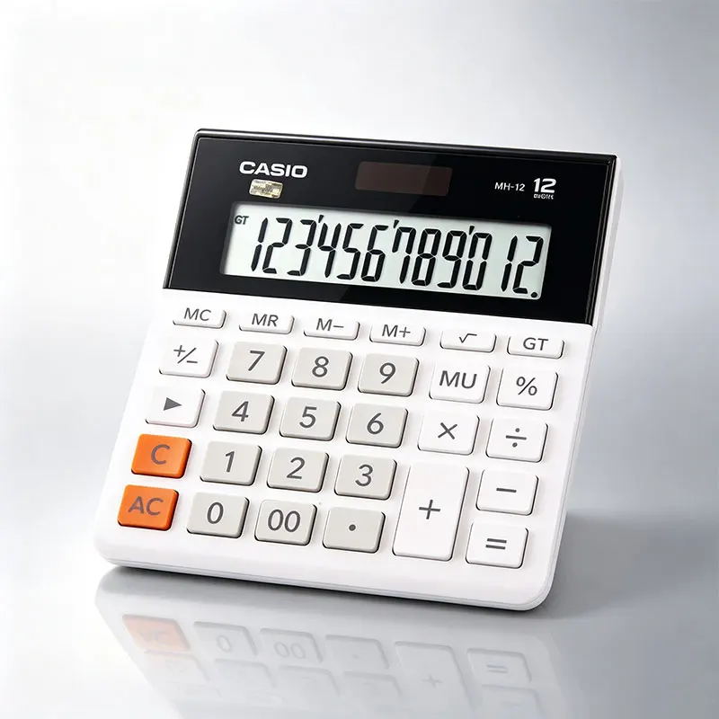 Reliable Business Calculator with Memory Retrieval Function