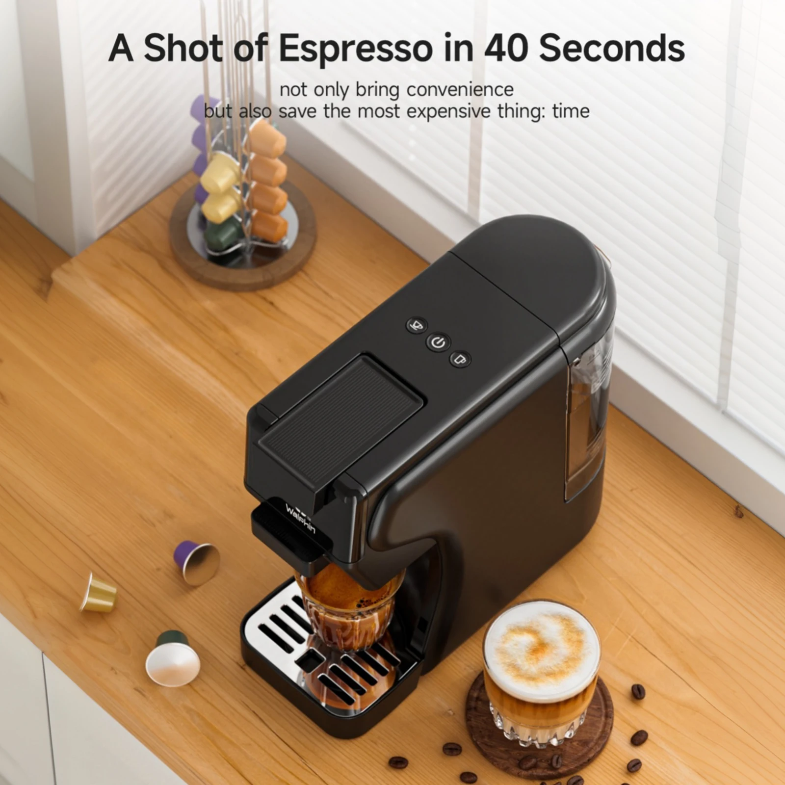 ماكينة قهوة اسبريسو 3 في 1