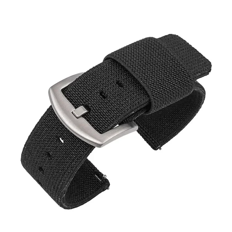 Durable Nylon Quick Release Watch Band - Military Style Elastic Strap
