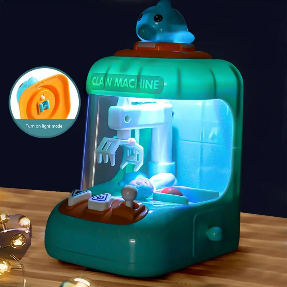 Brinquedos empurrador a fichas, Candys Grabber Prize Dispenser, Jogo emocionante