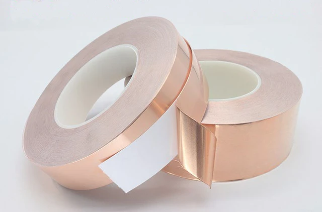 Copper Tape Single Side Conductive 5mm - Adhesive Conductive Copper Foil  Tape - Aliexpress