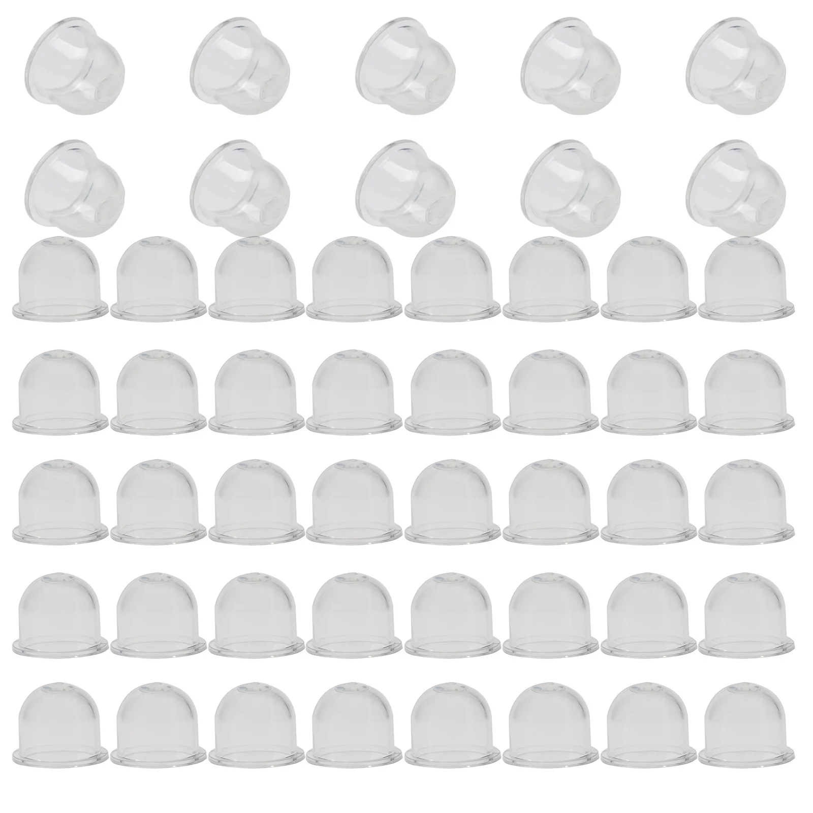 

50pcs 19mm Fuel Pump Carburetor Primer Bulb For Chainsaws Blower Trimmer Brushcutter Transparent Primer Bulbs Garden Tool Parts