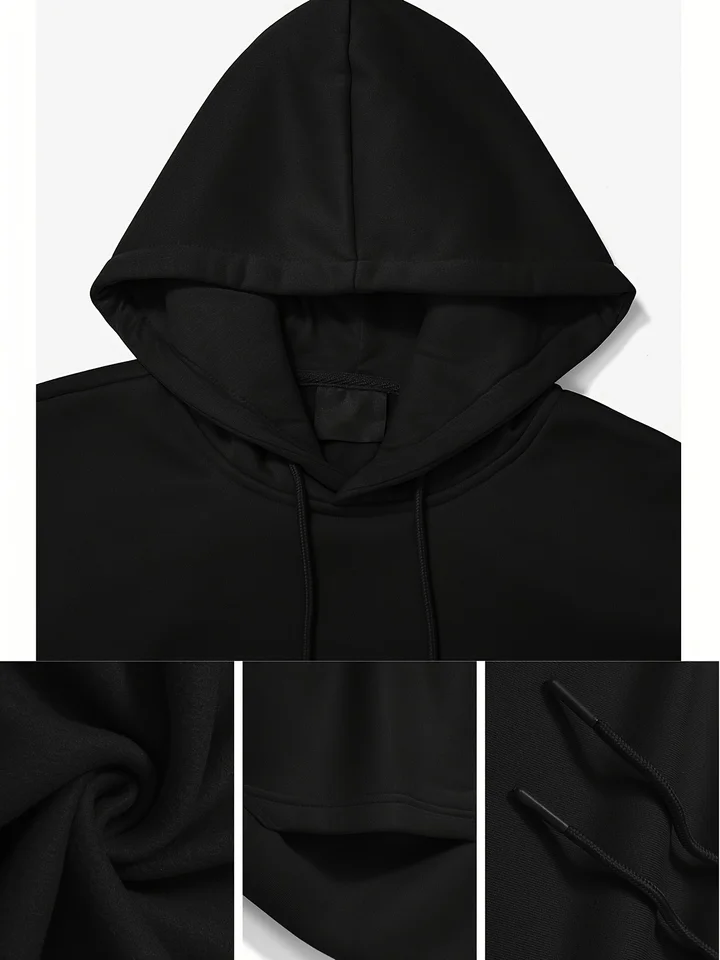 Mens Hooded Sweatshirt Christian Apparel with Pocket