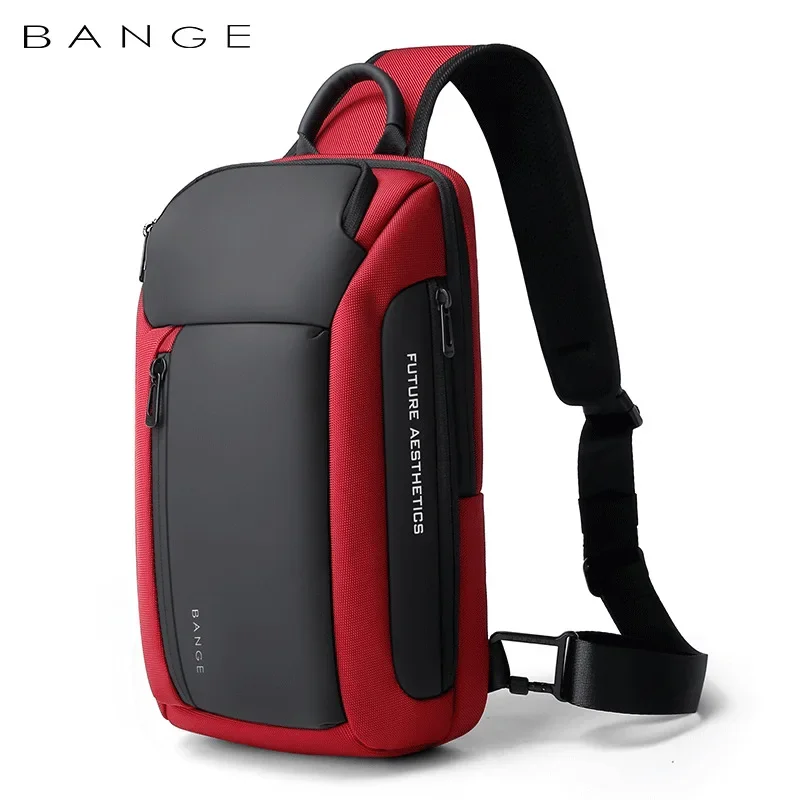 BANGE Borsa a Tracolla in Sei Colori di Tendenza, in Oxford Impermeabile, Accessorio Moda, Grande Capacità per Uomini e Donne - immagine 4