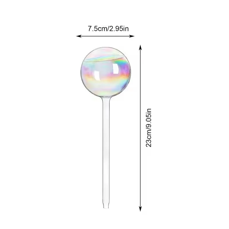 2/3/4/6Pcs Automatic Plant Watering Bulbs Self Watering Glass Balls Watering Device Drip Irrigation System For Garden Flower 6