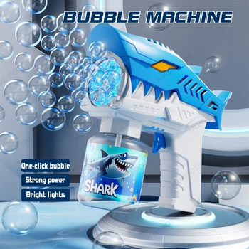 Shark Bubble Gun Toy 1