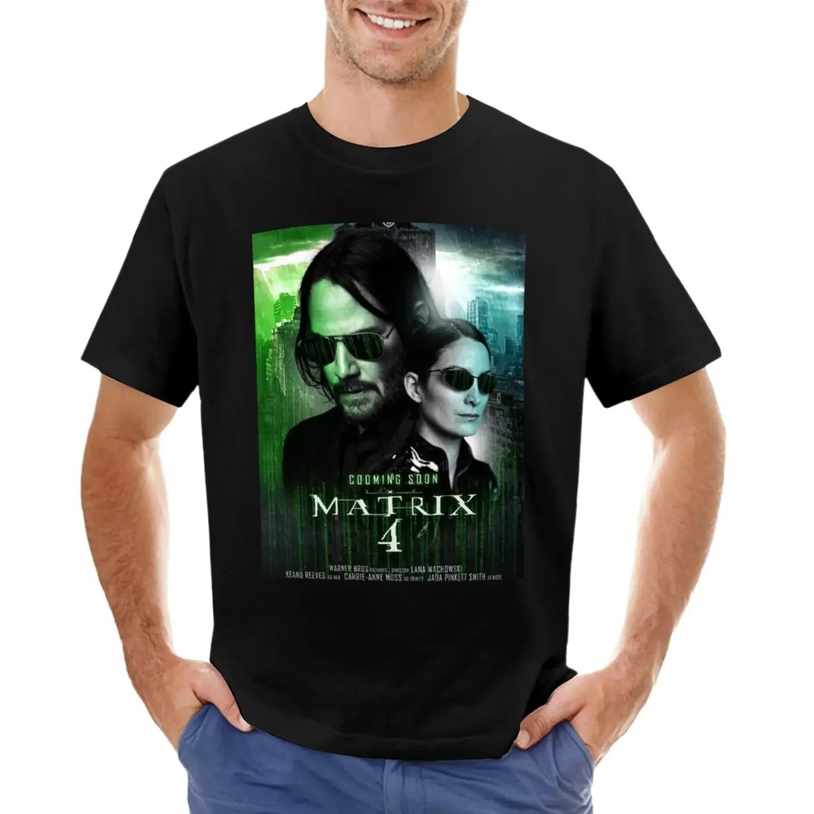 

The Matrix 4 Poster T-shirt cute tops customizeds mens tall t shirts