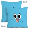 Animation Amazing World Gumball Pillow Covers Cartoon Sofa Decorative Home Double-sided Printing Short Plush Cute Cushion Cover 4
