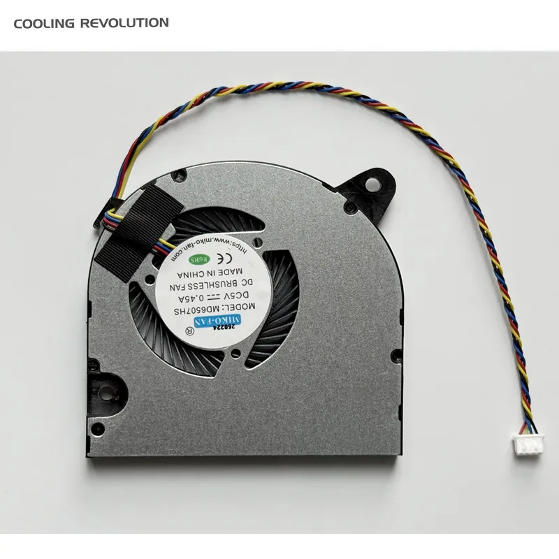New Original Laptop CPU Cooling Fan For MIKO MODEL: MD6507HS DC5V