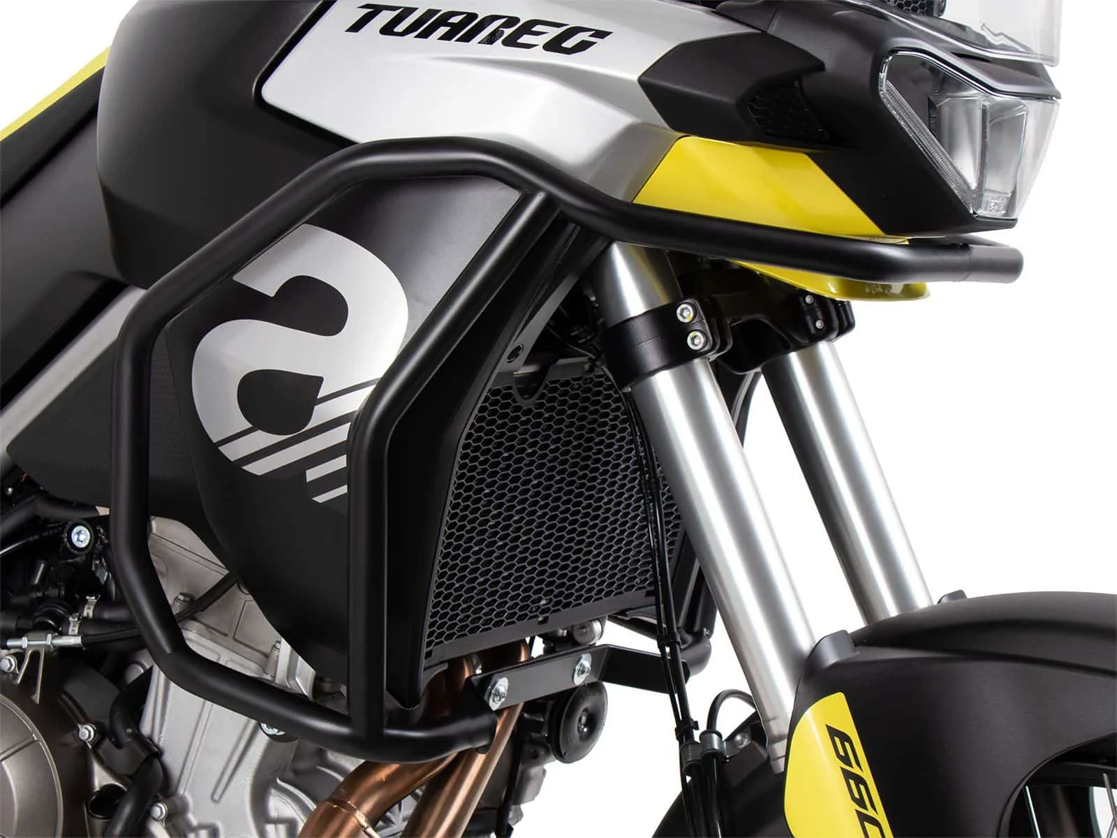 

For for Aprilia Tuareg 660 2022-2023 Motorcycle Crash Bar Engine Guard Bumpers Crashbar Stunt Cage Frame Protector