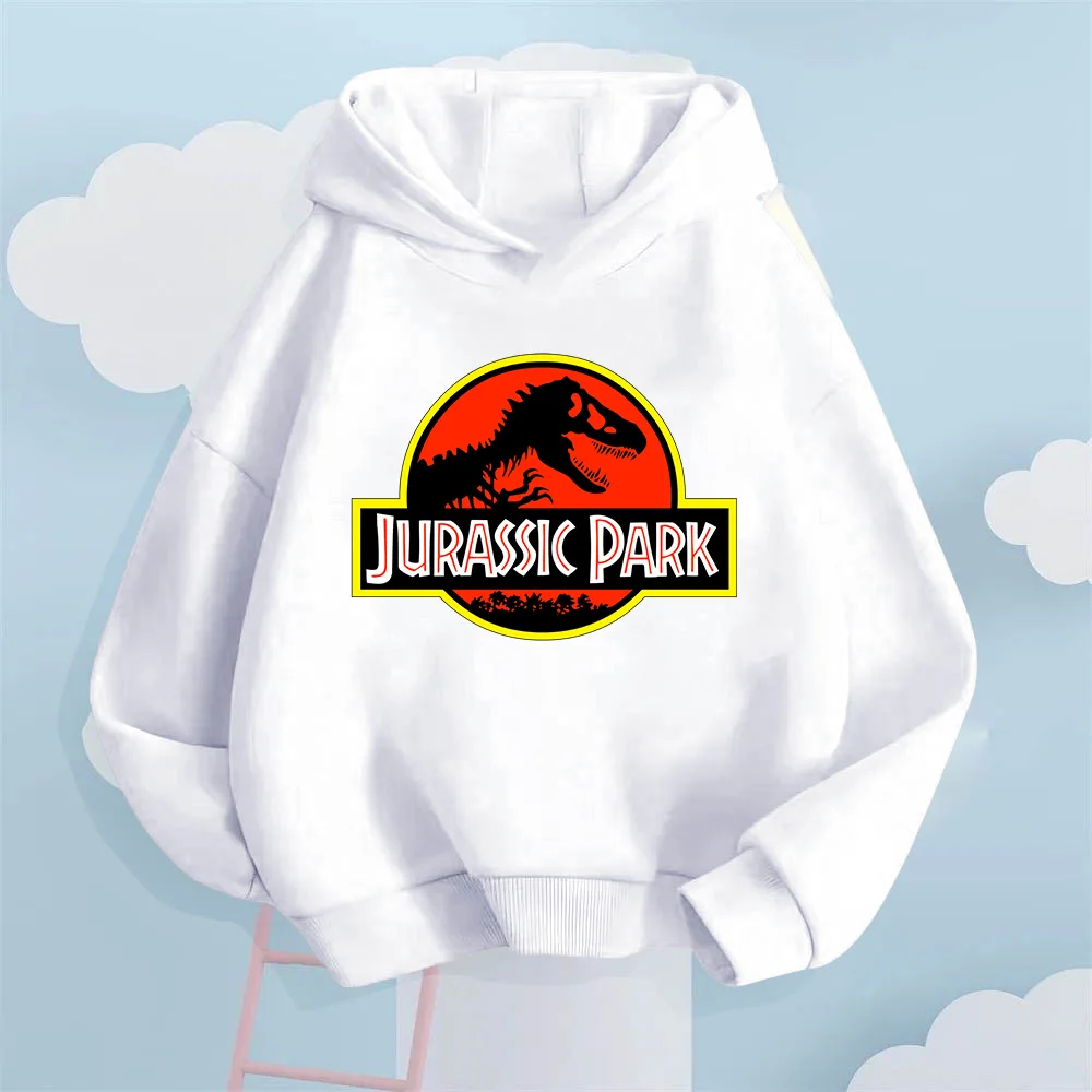 Prehistoric Cool Style! Jurassic Park Dinosaur Kids' Hoodie, Taking Children to the Thrilling Dinosaur World 2