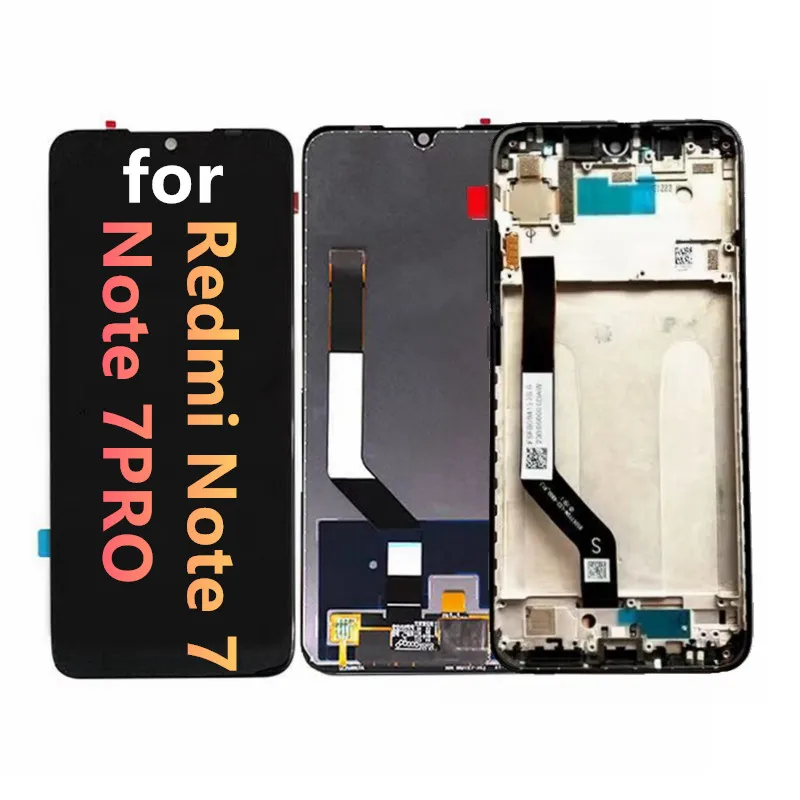 6.3 "Originale Per Xiaomi Redmi Note 7 Per Redmi Note 7 Pro Display Lcd Touch Screen Sostituzione Display Muslimah