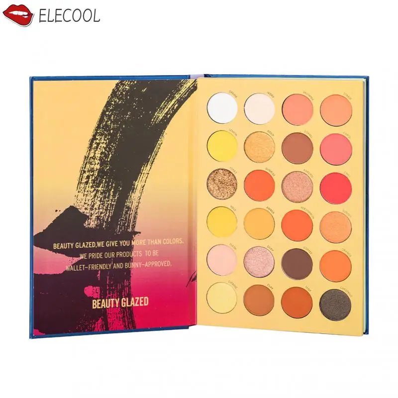 

Палитра матовых мерцающих теней для век, водостойкие стойкие пигментные тени для век, тени для макияжа глаз, природных цветов