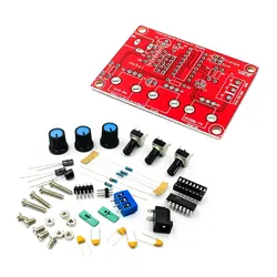 Advanced Signal Generator DIY Kit with Adjustable Frequency and Amplitude - Sine, Triangle, Square Wave Outputs (1Hz-1MHz) (Kit)