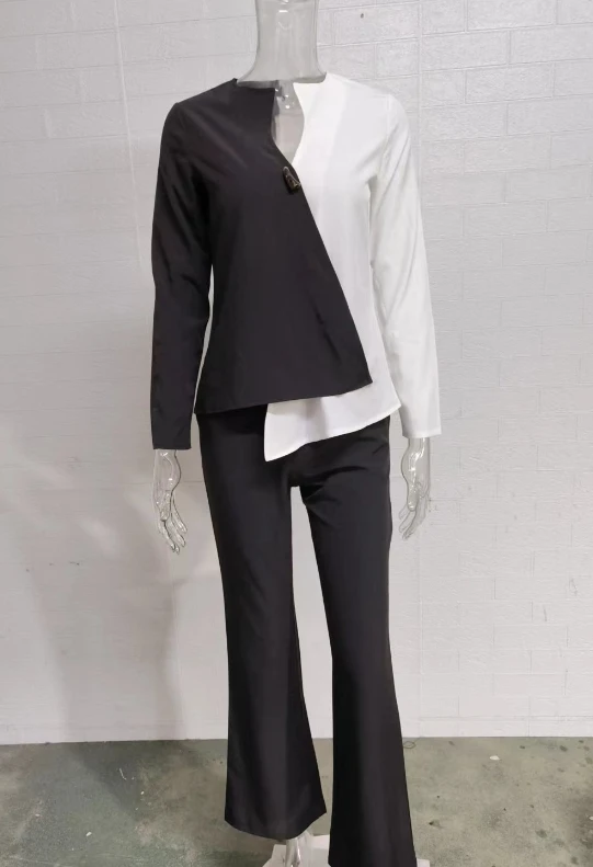 Рисунок 6 - Женский деловой костюм с прямыми брюками